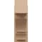 Ekena Millwork 7 1/2-in W x 16-in D x 20-in H Balboa Block Rough Cedar Woodgrain TimberThane Outlooker, Primed Tan OUTUR075X16X20BOA44RCPR - alternate 3